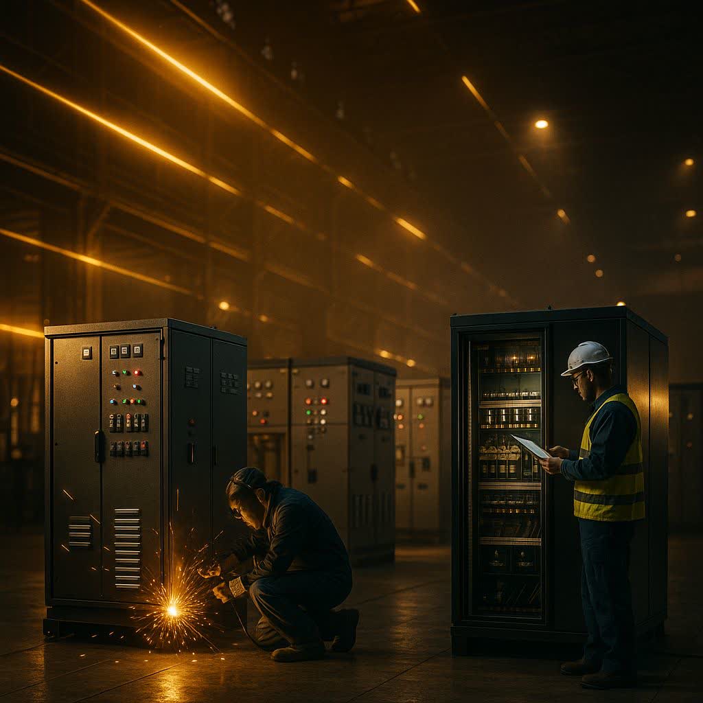 تابلو های مطمئن ، صنایع بدون توقف